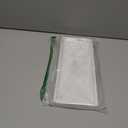 uxcell Silicone Bathroom Tray, 11.8" x 4.9" Rectangular Vanity Tray for Dresser Top, Toilet, Small Tray for Soap Dispenser Lotion Bottles Perfume Jewelry Candle, White