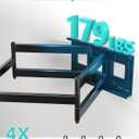 HCMOUNTING 40.9 Long Arm Full Motion TV Wall Mount for 4295 Inch TVs up to 179 lbs, Pre-Assembled TV Mount with Full Swivel, Tilt and Extension, Fits 16/18 Wood Studs, Max VESA 800x400mm.