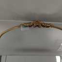 WAMIRRO Arched Mirror,Gold Traditional Vintage Ornate Baroque Mirror,Antique Brass Mirrors for Entryway/Fireplace/Living Room/Hallway/Bathroom.36 X30 Gold