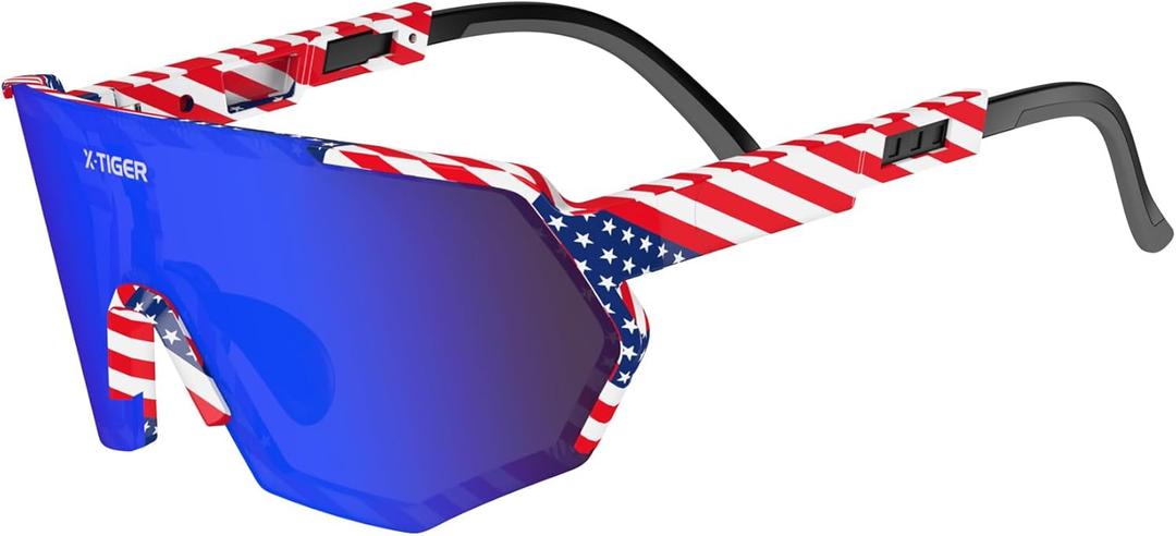 X-TIGER Polarized Youth Baseball Sunglasses UV400 Kids Sunglasses Boys Girls 8-12 Youth for Softball Cycling Sports Glasses X-TIGER Polarized Youth Baseball Sunglasses UV400 Kids Sunglasses Boys Girls 8-12 Youth for Softball Cycling Sports Glasses
