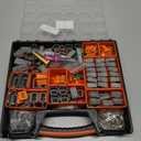 634PCS 50Kits DT Connector Kit, Crimping Tool for Deutsch Connectors, Terminal Removal Tool, 2 3 4 6 8 12 Pin Waterproof Automotive Electrical Wire Connector, Size 16 Stamped Contacts 14-18AWG