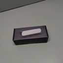 Wall Sconces Set of 2 Battery Operated, 360 Rotate Magnetic Rechargeable Wall Mounted Lamp with 3 Color Temperatures & 9 RGB Modes, Wireless Wall Lights for Bedroom, Picture, Living Room (A03-Black+White)