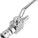 RIDGE WASHER High Pressure Ball Valve Kit for Power Washer Hose, 3/8 Quick Disconnect, 4500 PSI