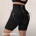 SHAPERMINT Shapewear for Women - High-Waisted Shapewear Tummy Control Shorts, Thigh Slimmer, Underwear for Women (Black, XL)