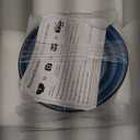 Selamica Ceramic Dessert Plates Set of 6,6 Inch Appetizer Plate for Kitchen for Cake Snacks Side Dish, Microwave Dishwasher Safe, Gradient Blue