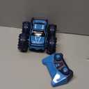 MaxTronic Amphibious Remote Control Car,Rechargeable RC Cars Toy 360 Flips Rotation Stunt Crawler 15KM/H 4WD All Terrain Outdoor Indoor Toy for Kids Boys Girls 3-12 (Blue)