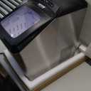 VEVOR Countertop Ice Maker, 30lbs in 24Hrs, Auto Self-Cleaning Portable Ice Maker with Ice Scoop, Basket and Drainpipe, 2 Ways Water Refill Stainless Steel Ice Machine for Home Kitchen Office Party