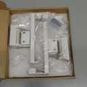 Wall Mounts Brackets-Pair Set(2PCS) for SONOS ONE/SONOS ONE SL/SONOS Play 1 Speaker (Include 2PCS,Swivel and Tilt,Compatible with Both SONOS ONE/ONE SL/SONOS Play 1,White Pair)