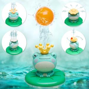 Baby Bath Toy for Kids, 4 Modes Water Spray Bath Toy Sprinkler Bathtub Toys for Toddlers 1-3, Swimming Pool Games Water Play Set Gift for Bathtub Shower Beach Infant Boys Girls Age 2-7 Years Old