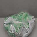 misaya Picnic Table Cover with Bench Cover, Waterproof Elastic Fitted Tablecloth for 6 Foot Tables, Rectangle Washable Polyester Tablecloths for Picnic, Camping, Outdoor (Green Daisy, 30" x 72")