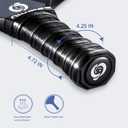 niupipo Pickleball Paddles Set of 2/4, USAPA Approved Lightweight Pickleball Rackets, Durable Fiberglass Surface with Polypropylene Honeycomb Core, Cushion Grip and Carry Bag