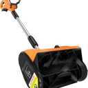 12" Cordless Snow Shovel (NO Battery) Compatible with Dewalt 20V Max Battery, Electric Snow Shovel with Directional Plate & Adjustable Front Handle, Cordless Snow Blower for Driveway/Patio/Sidewalk
