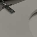 Mayfair Padded Toilet Seat with Chrome Hinges, Soft Vinyl over Wood Core Seat, Made in USA, Round, White