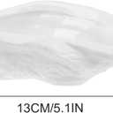 Hemoton Creative Ceramic Sauce Plate 5.11 Inch Decorative Oyster Shape Condiment Tray for Serving Soy Sauce and Seasonings Ideal for Home and Restaurant Dining