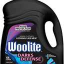 Woolite Darks Defense Liquid Laundry Detergent, 66 Loads, 100 Fl Oz, HE & Regular Washers