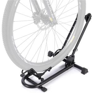 Indoor Bike Floor Stand - Bike Stand Rack for Garage/Home - Bike Storage Bicycle Parking Rack Fit 26-29 Mountain Road Bikes (1 Bike Rack)