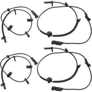 4Pcs 22951116 22739727 ABS Wheel Speed Sensor, Replacement for Buick, Replacement for Chevrolet, Replacement for GMC, Replaces ALS1754 10391044