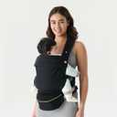 Ergonomic Baby Carrier for Newborns to Toddlers (7-35 lbs) with Adjustable Straps and Belt Bag Comfortable, Versatile, and Stylish Babywearing Solution