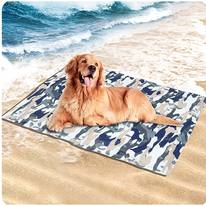 LINGSHINE Dog Cooling Mat Extra Large, 37.8" x 31.9" Self Cooling Pad for Pets 2XL, Waterproof Double Sided Indoor Outdoor Dogs Cats Puppies Rabbits, Kennels Crates Tents Beds