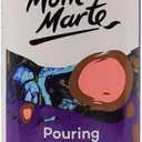 2 x Mont Marte Premium Pouring Acrylic Paint, 240ml (8.11oz), Phthalo Turquoise, Pre-Mixed Acrylic Paint, Suitable for a Variety of Surfaces Including Stretched Canvas, Wood, MDF and Air Drying Clay.