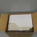 Delamu Bathroom Organizers and Storage, 2 Tier 2 Drawer Makeup Organizer Countertop, Easy to Install, Ideal for Bathroom Counter, Vanity, Ideal for Women Girls, Amber (2Drawers 1 Pack)