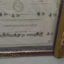 GMFrames 11x14 Wood Diploma Frame with Purple Mat or Display 14x17 Certificates without Mat,Tempered Glass,Cherry Finish with Gold Trim