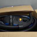 Aircliff Piwosa Canister Vacuum Cleaner, 17KPA Suction Vac for Carpets/Hard Floors, Lightweight Bagless Canister Vacuum with HEPA, 2 Motor System, and 3 Cleaning Tools (Black)