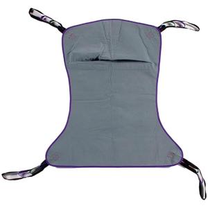 Patient Aid Full Body Solid Fabric Lift Sling - Soft Padded Polyester Weave - Comfy and Safe Lifting for the Elderly, Bariatric, and Non-Weight-Bearing - Medium, 225lb. Maximum Carrying Capacity (Medium (Pack of 1))