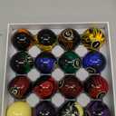 Premium Billiard Balls Pool Table Accessories 2-1/4" Regulation Size 16 Pool Balls Billiard Set