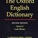 THE OXFORD ENGLISH DICTIONARY: VOLUME IX LOOK-MOUKE. Hardcover – January 1, 2001