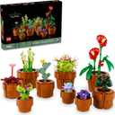 LEGO Botanicals Tiny Plants - Artificial, Fake Indoor Plant Building Set for Home, Kitchen, Desk Decoration, Adults Ages 18+ - Gift for Birthdays - 10329