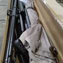 wikiwiki 10ft Patio Umbrellas Offset Outdoor Cantilever Hanging Umbrella w/Infinite Tilt, Fade Resistant Waterproof Recycled Fabric Canopy for Yard, Garden & Deck, Beige