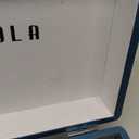 Victrola Journey Bluetooth Portable Suitcase Record Player  with Built-in Speakers, 3 Speed Vinyl Record Player, RCA Out, Headphone Jack (Blue Coral)