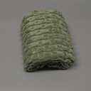 Kevin Textile Spring 14x36 Inch Long Lumbar 1 Pack Boho Decorative Throw Pillow Cover Soft Striped Corduroy Rectangle Cushion Case Farmhouse Solid Accent for Living Room Couch Sofa Bed, Sage Green