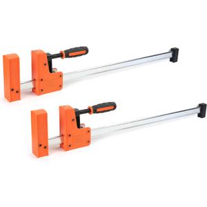 JORGENSEN 24-inch Bar Clamps, 90Cabinet Master Parallel Jaw Bar Clamp Set, 2-pack