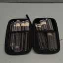 Professional Makeup Brushes BS-MALL With Travel Case - Kabuki Brush Eyeshadow Brush, Concealer Brush, Blush Brush Bronzer & Foundation Brush 20 Pcs, Labeled Daily Use & Versatile Occasions Gift Box