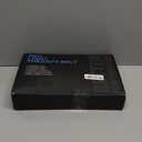 Cordless Back Massager Belt - FSA-HSA Eligible Red Light Therapy Massage Belt with 5 Heating Levels,3 Vibration Modes, Lower Back Massager for Pain Relief Deep Tissue,4 Motors,Battery-Powered (Blue)