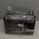 Bread Box for Kitchen Countertop, Large Capacity Bread Storage Container for Homemade Bread, Wooden Bread Holder Bread Bin for Kitchen Counter Corner, Cabinet, Pantry, Cupboard (Black)