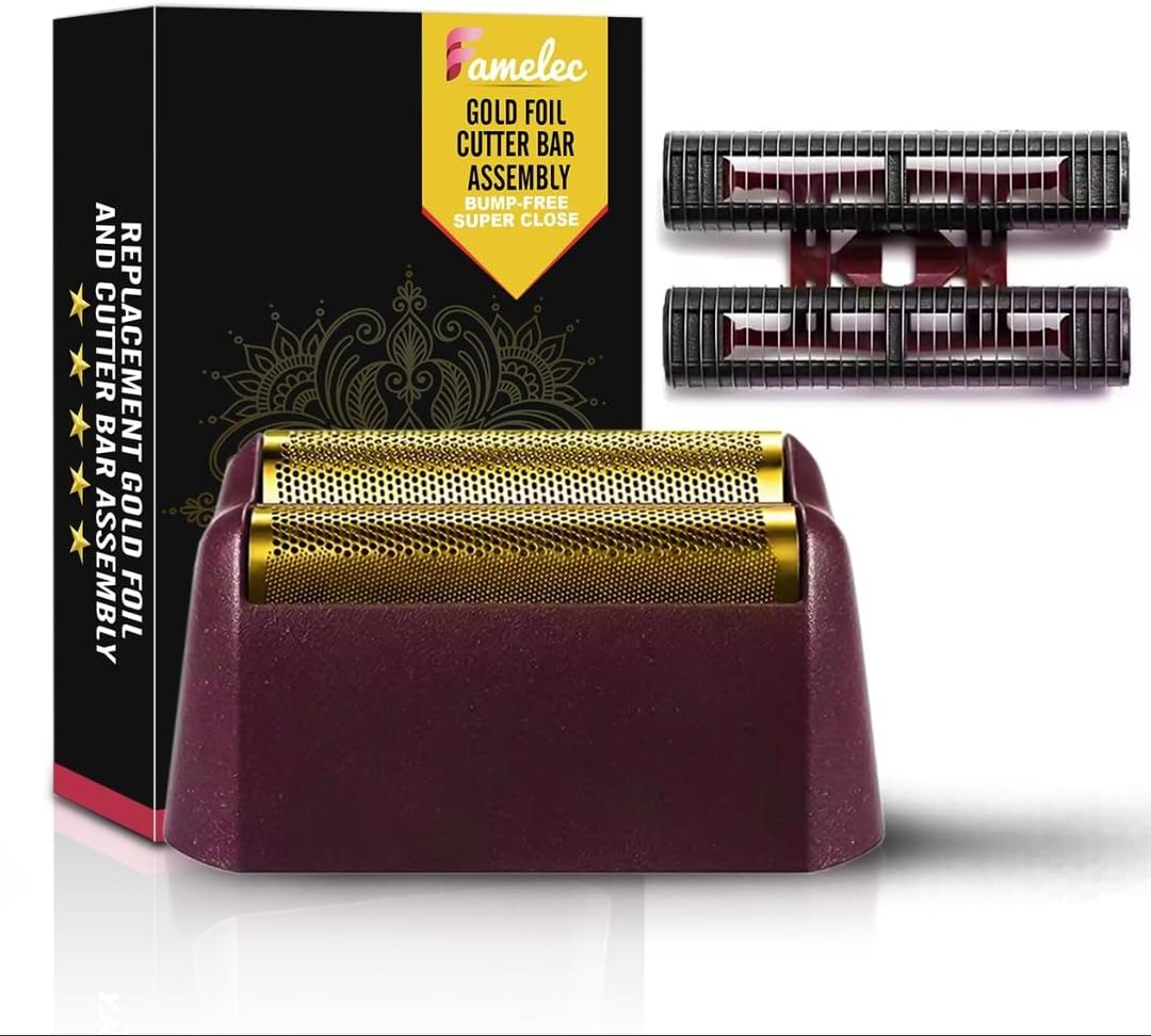 Foil & Cutter Bar Assembly Replacement for Wahl Professional 5 Star Series Shaver Models 7031-100, 7043-100, High-Performance Shaver Accessories Compatible with Wahl Replacement Head