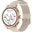 Smart Watches for Women, Fitness Tracker Smartwatch for Android Phones/iPhone Compatible,1.27" Womens Watch with Blood Oxygen Monitor, Calls and Messages/Heart Rate/Sleep/Female Cycle(2 Watch Bands