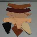 Women’s Seamless Hipster Underwear No Show Panties Invisibles Briefs Soft Stretch Bikini Underwears S, Pack 7