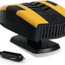 Pycoal Car Heater, 12V Portable Heater for Car Fast Heating Defogging & Defrosting, 2In1 Heating & Natural Wind Car Defroster, 360° Rotary Portable Car Heater with Automatic Poweroff Protection