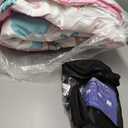 Nesker 7 Pcs Comforter Set Full Size, Cute Colorful Unicorns Bedding Set for Kids Teen, Cloud Rainbow with Fitted Sheet 2 Pillowcases & 2 Shams for Bedroom Bed Decor