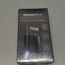 PowerBear Portable Radio | AM/FM, 2AA Battery Operated with Long Range Reception for Indoor, Outdoor & Emergency Use | Radio with Speaker & Headphone Jack (Black)