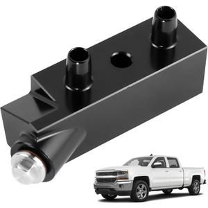 6L80 Transmission Fluid Thermal Bypass Valve Compatible with 2014-2018 Chevrolet Tahoe Silverado 1500 GMC Sierra 1500 Cadillac Escalade GMC Yukon 5.3L 6.2L 4.3L Replaces 125068000