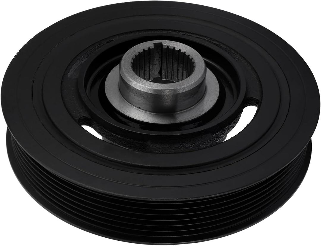 AULINK 594-766 Harmonic Balancer Crankshaft Pulley 2.4L L4 | Compatible with Acura ILX 2016-2017/2019-2020,TLX 2015-2020,For Honda Accord 2013-2017,CR-V 2015-2019,Replaces 138105A2A01