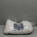 Artscope 12x20 Outdoor Pillow Inserts, Synthetic Down Waterproof Lumbar Throw Pillow Inserts, Soft Decorative Outdoor Pillows for Couch Sofa Bed Patio Furniture (White)