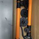 Cabinet Jack for Installing Cabinet Support Rod 3rd Hand Support System Adjustable Support Pole,Extend from 19.29 inch to 43.30 inch,Orange 2 Pack