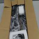 WALI Computer Monitor Wall Mount for 17 to 32 Inch Screens, Single Monitors Mount Holds up to 22lbs, Fully Adjustable Gas Spring Wall Mount Monitor Arm, 75x75/100x100mm VESA Mount (GSWM001), Black