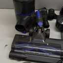 NEWBULIG Cordless Vacuum Cleaner, Lightweight Stick Vacuum for Home with Anti-Tangle and LED Lights, Powerful Rechargeable Wireless Cleaners for Hardwood Floors Carpet Pet Hair (11"*10", Modern Black Blue)